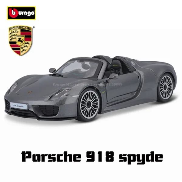 1:24 Scale Porsche 911 Dakar Diecast Model - Image 18