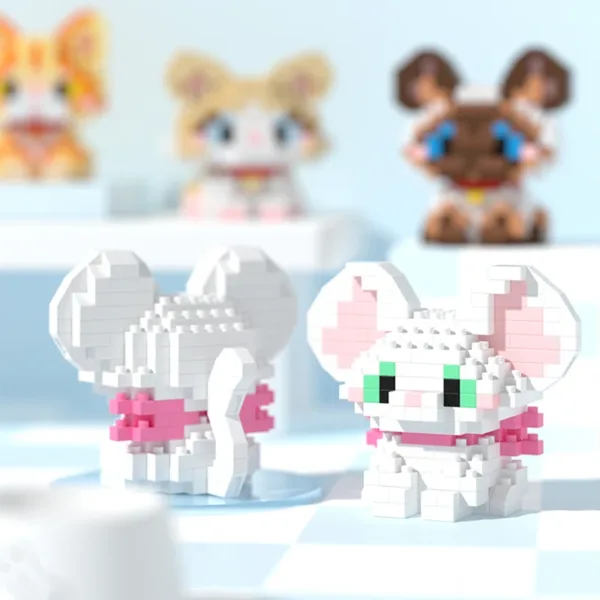 Cute Mini Pet Models Building Block Set - Image 2