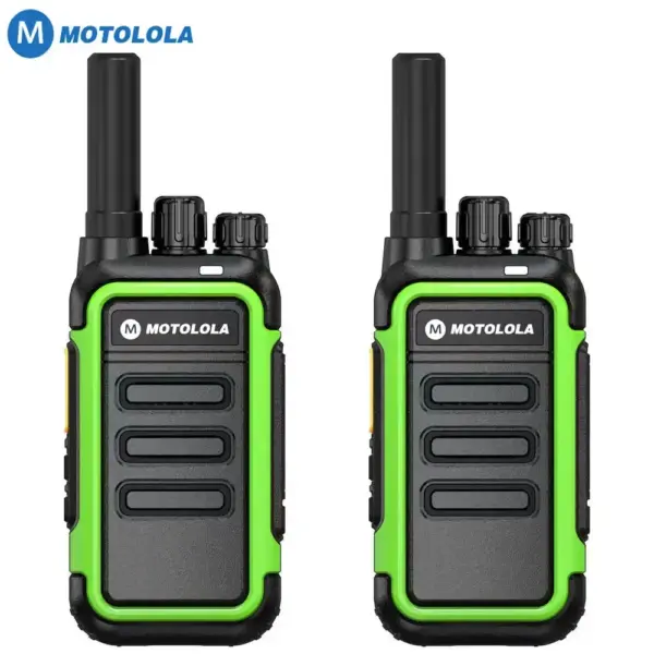 Motolola F1 Portable Walkie Talkie UHF Radio Set - Image 10