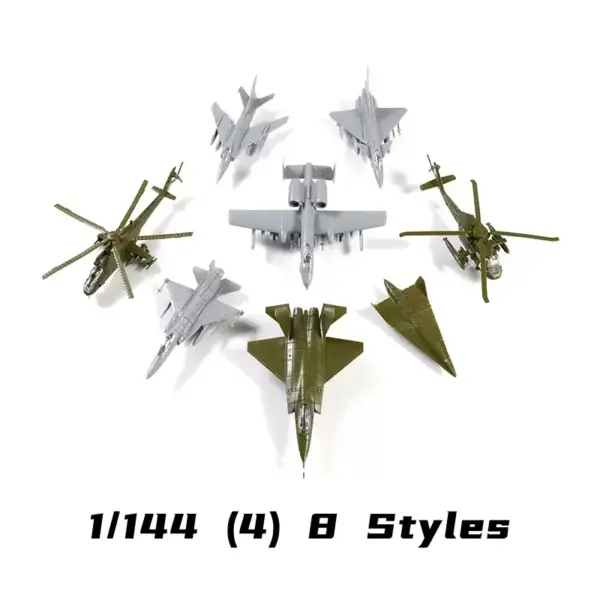 1/144 Scale AV-8A Fighter Model Assembly Kit - Image 7