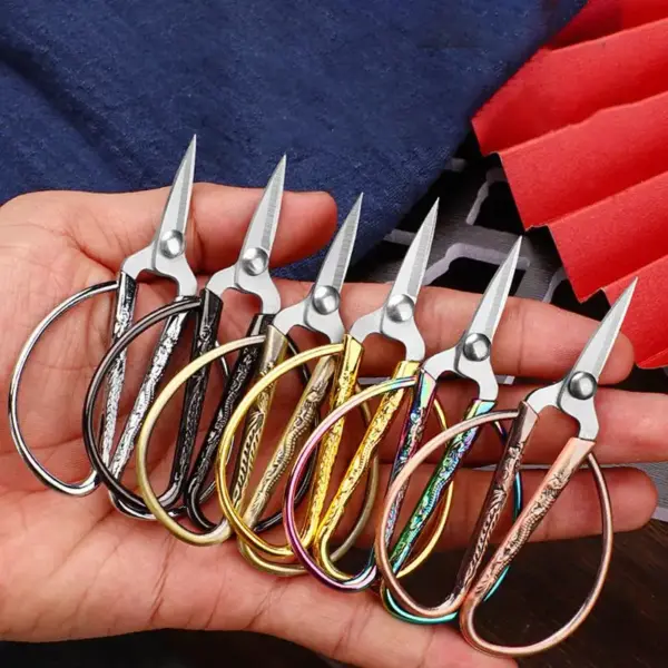 Vintage Stainless Steel Tailor Sewing Scissors