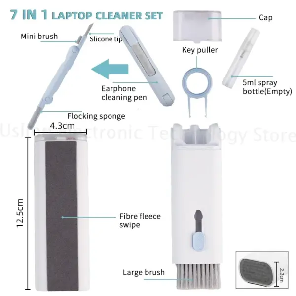 7-in-1 Electronics Cleaning Kit for Home Use - Image 2