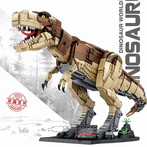 Dinosaur World Building Blocks Set for Kids - Image 5