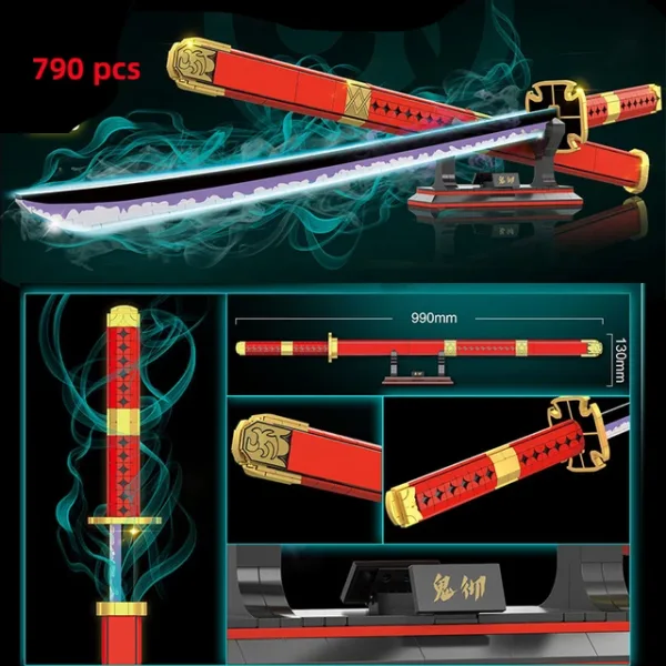 Ninja Katana Building Blocks Sword Set - Image 23