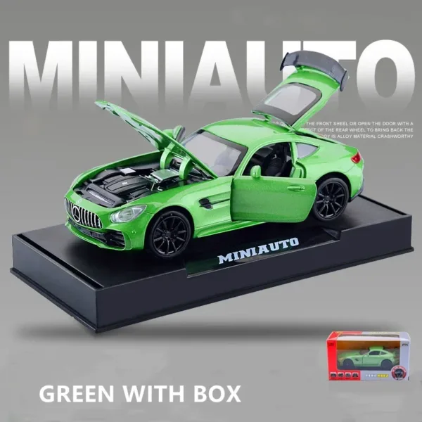 1:36 Diecast Alloy AMG GTR Car Model - Image 11