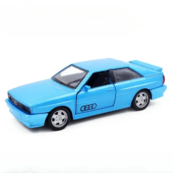 1:36 Audi Quattro 1980 Diecast Car Model - Image 8