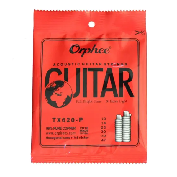 Orphee TX620-P Acoustic Guitar Strings Set - Image 4