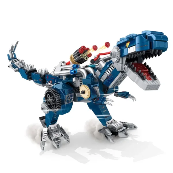 Tyrannosaurus Rex Mechanical Robot Building Toy - Image 2