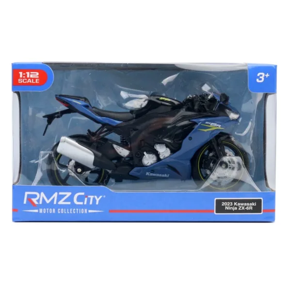 1/12 Scale Kawasaki Ninja ZX-6R Diecast Model - Image 11