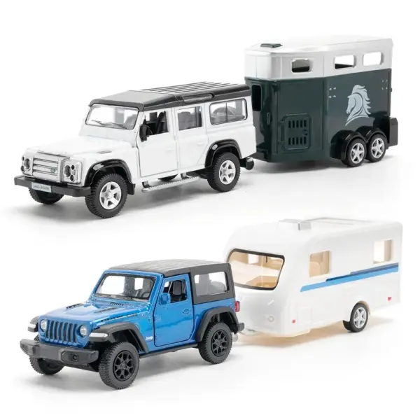 Diecast Alloy Car Model Set Range Rover F150 - Image 2