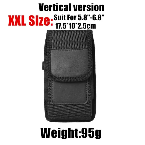 Vertical Nylon Phone Holster for 3.5-7.5 inch Devices - Image 8