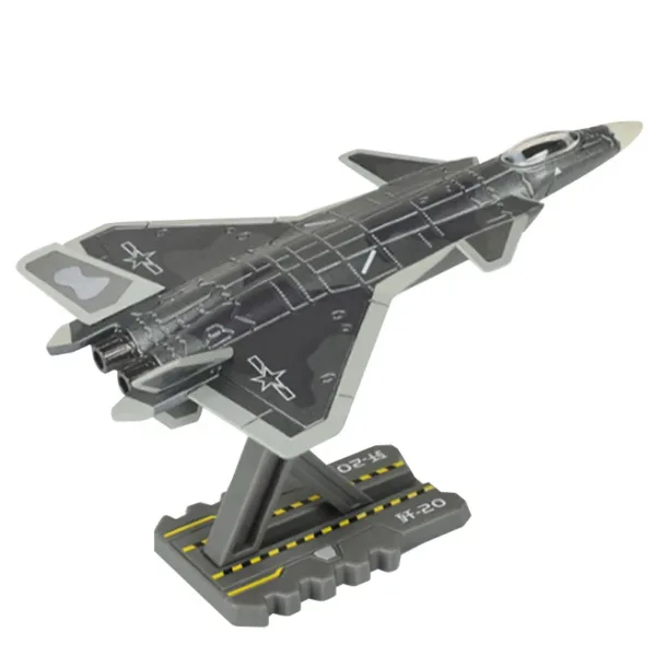 1/200 J-20 Fighter Jet Diecast Model Toy - Image 5