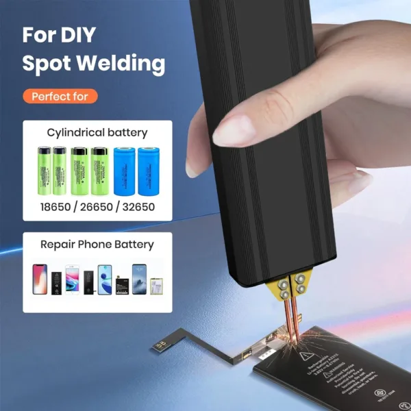 Portable Handheld Spot Welder for 18650 Batteries