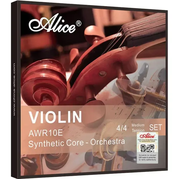 Alice Violin Strings AWR10/AWR10E Medium Tension - Image 8