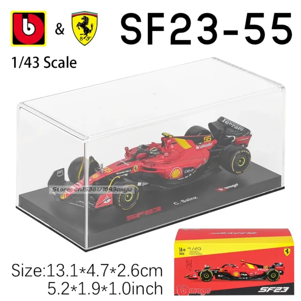 Bburago 1:43 Ferrari SF23 Die Cast Model Car - Image 11