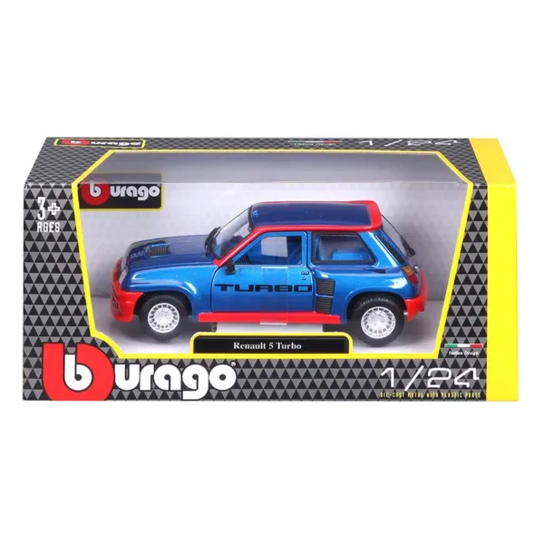 Bburago 1:24 Renault 5 Turbo Diecast Car - Image 6