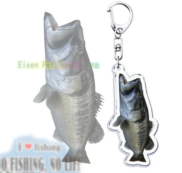 Fishing Man Keychain Pendant for Gifts - Image 33