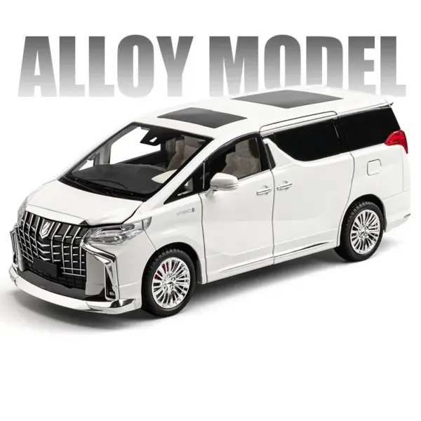 1/18 Toyota Alphard Alloy Car Model - Image 8