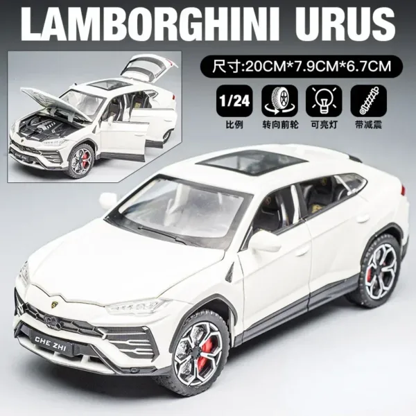 1:24 Lamborghini URUS Diecast Model Car - Image 8