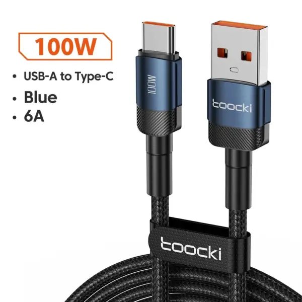 100W Fast Charging USB Type-C Cable 6A - Image 9