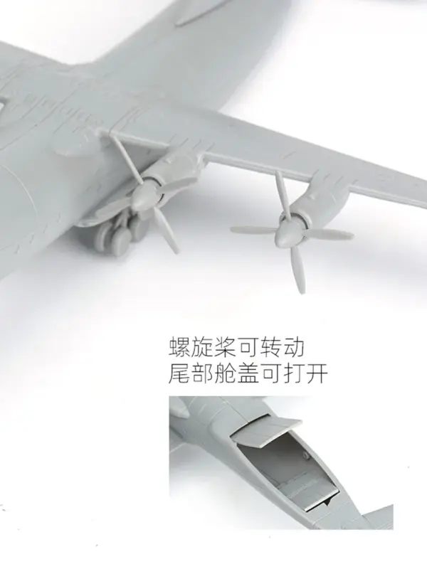 1/144 Tu-22M3 Bomber Plastic Model Kit - Image 4