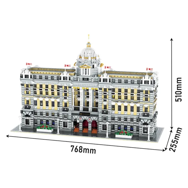 10423PCS HSBC Building Blocks Architectural Set - Image 6