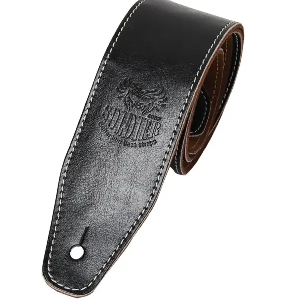 Adjustable Cowhide Guitar Strap for Bass/Acoustic - Image 6