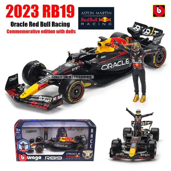 Bburago 1:24 Red Bull RB19 Diecast Model Car