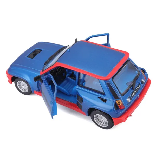 Bburago 1:24 Renault 5 Turbo Diecast Car - Image 3