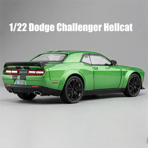 Dodge Challenger Redeye Hellcat Diecast Model Car - Image 2