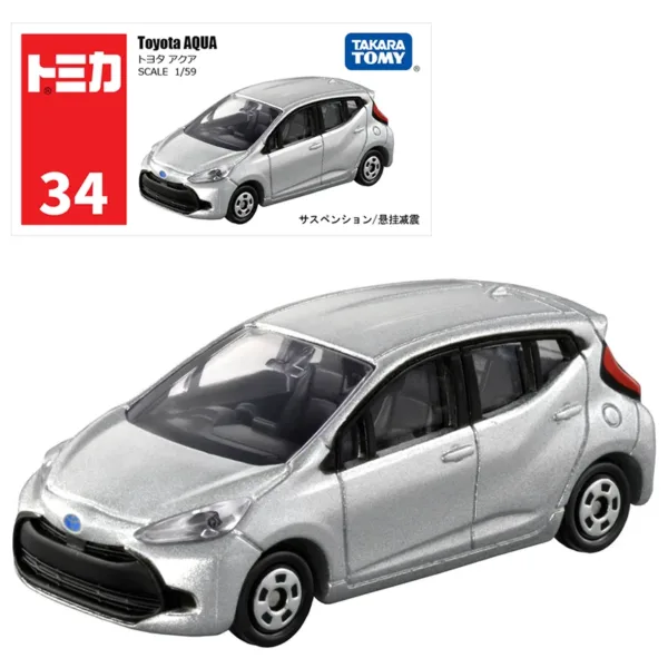 Toyota Aqua 1/59 Diecast Model Car Toy