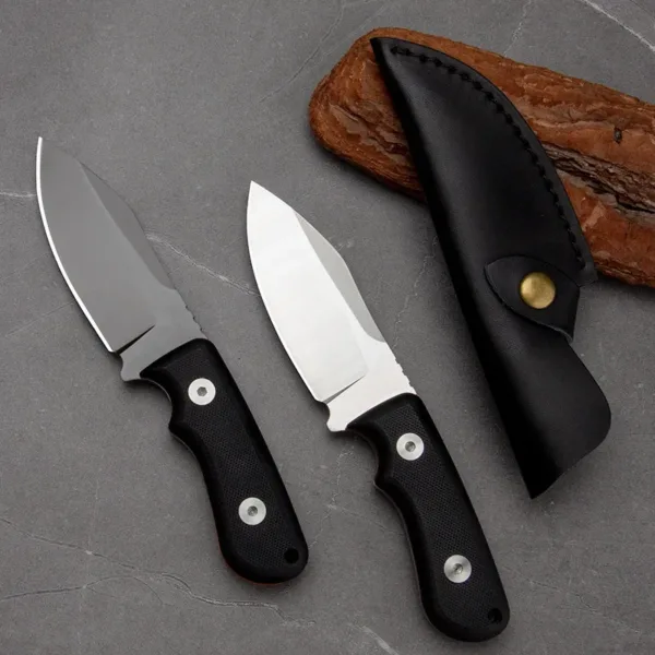 D2 Steel Fixed Blade Knife with G10 Handle - Image 2