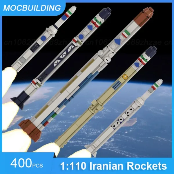 Atlas V Model Building Blocks Set 885PCS - Image 4