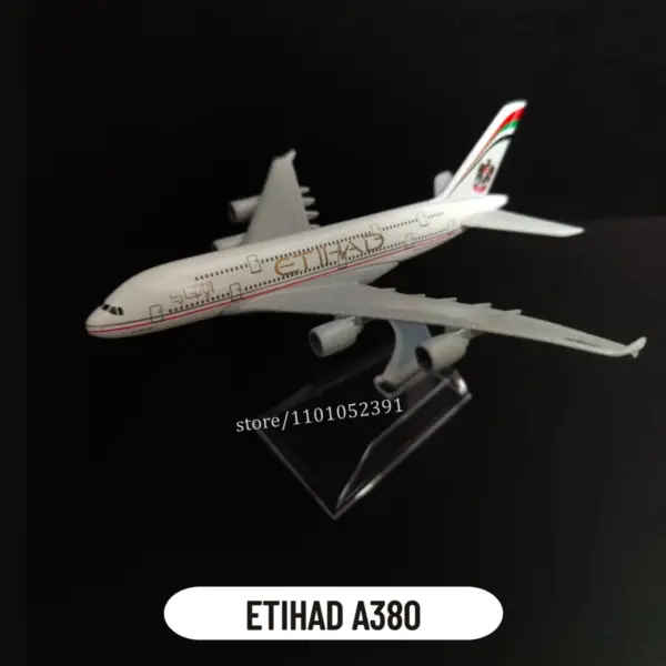 1:400 Metal Aircraft Model Emirates Airlines A380 - Image 33