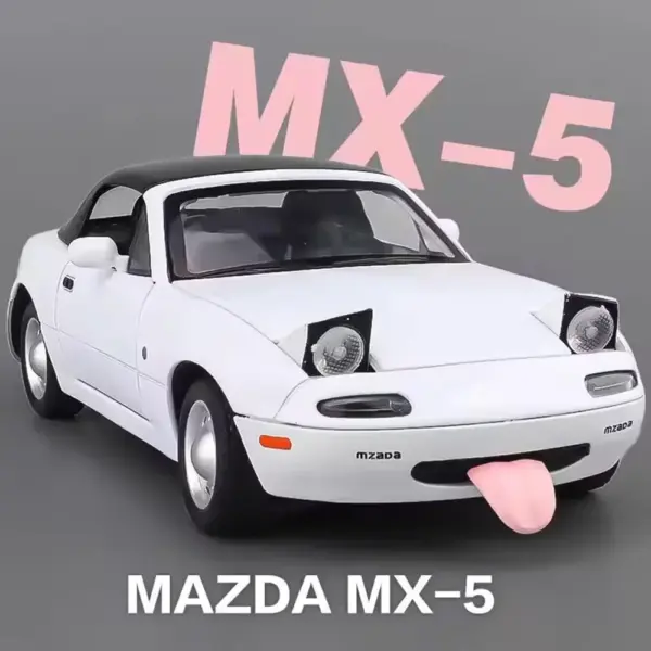 1:24 Mazda MX-5 Diecast Car with Sound