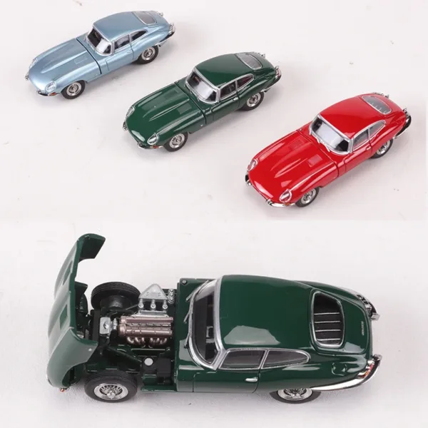 1961 Jaguar E-TYPE 1:64 Diecast Model Car - Image 4