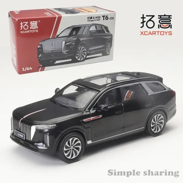 1/64 Hongqi H7 H9 E-HS9 Diecast Car Model - Image 3