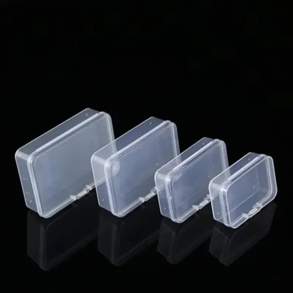 Translucent Rectangular Storage Box for Sundries - Image 4