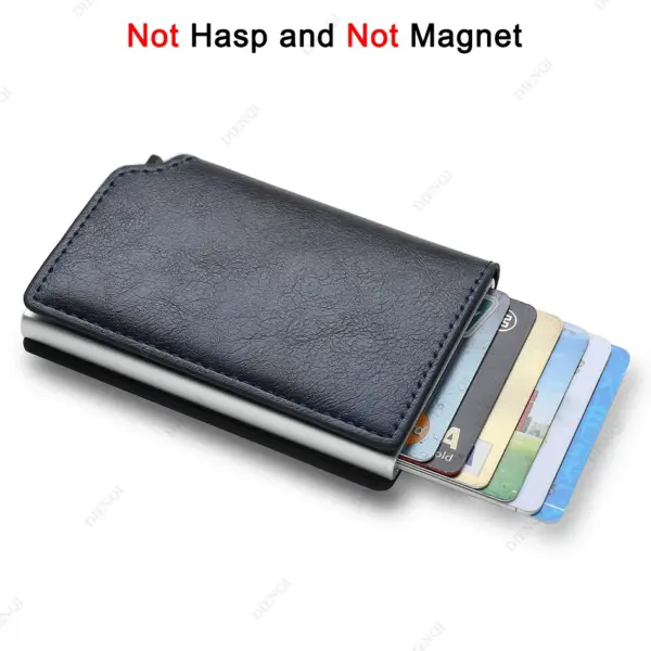 RFID Carbon Fiber Slim Wallet for Men - Image 7