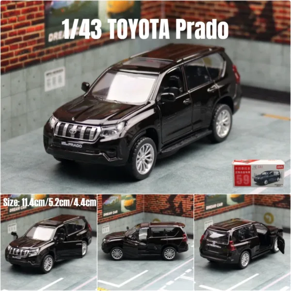 1/43 Toyota Land Cruiser Prado Diecast Model - Image 8