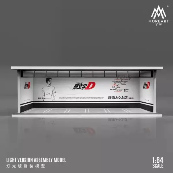 1:64 Scale Diorama Car Garage Model - Image 19