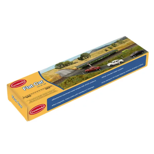 HO Scale 1:87 53ft Gondola Car Model - Image 3