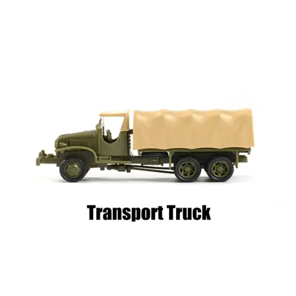 1/72 GMC Allied Forces Truck Model Kit - Image 6