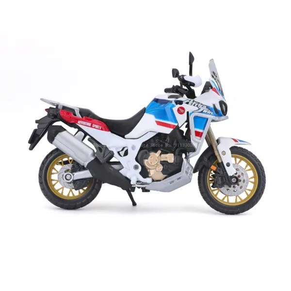 1:18 Bburago Honda Africa Twin Model Motorcycle - Image 4