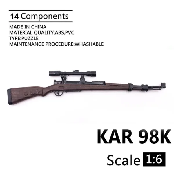 1/6 Scale AK47 Toy Gun Model Assembly - Image 19