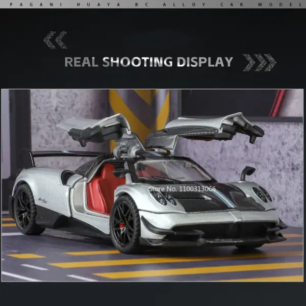 1:32 Pagani Huayra Sports Car Model Toy - Image 6