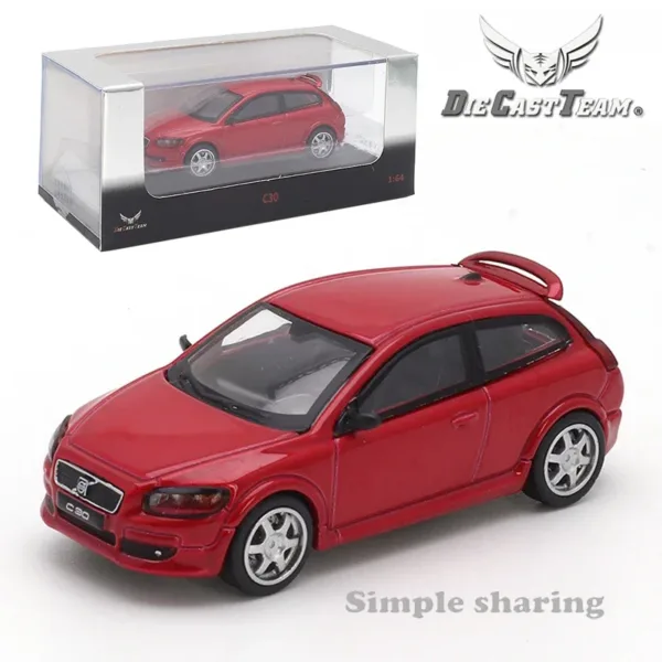 1:64 Scale Volvo C30 Diecast Metal Model - Image 12