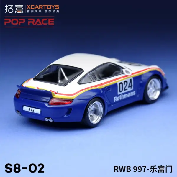 Xcartoys 1/64 RWB 997 Diecast Model Car - Image 3