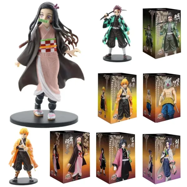 Demon Slayer PVC Figures Kamado Tanjirou Set