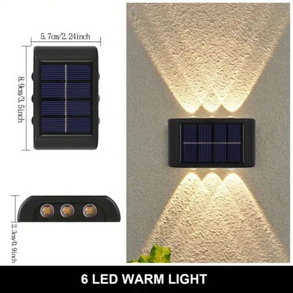 Solar LED Wall Lamp for Garden Decoration - Image 10